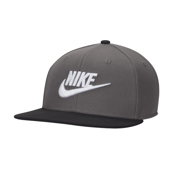 Nike Dri-FIT Pro-struktureret Futura-kasket - grå