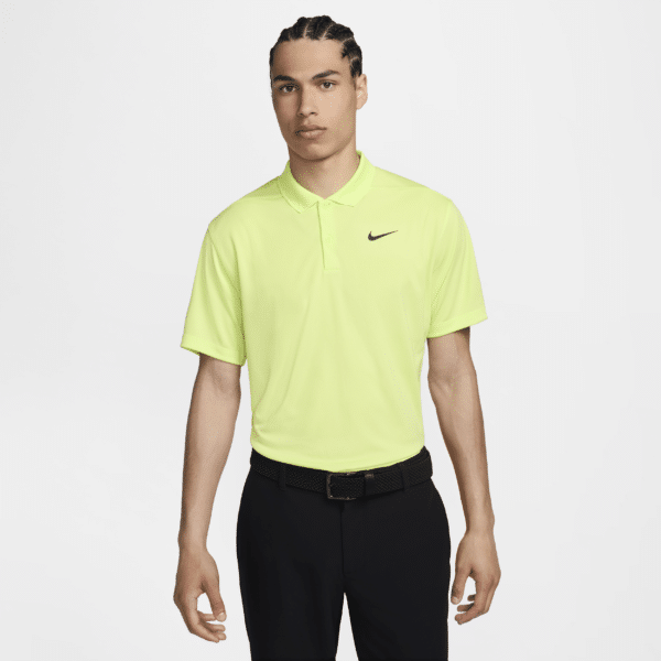 Nike Dri-FIT Victory-golfpolo til mænd - gul