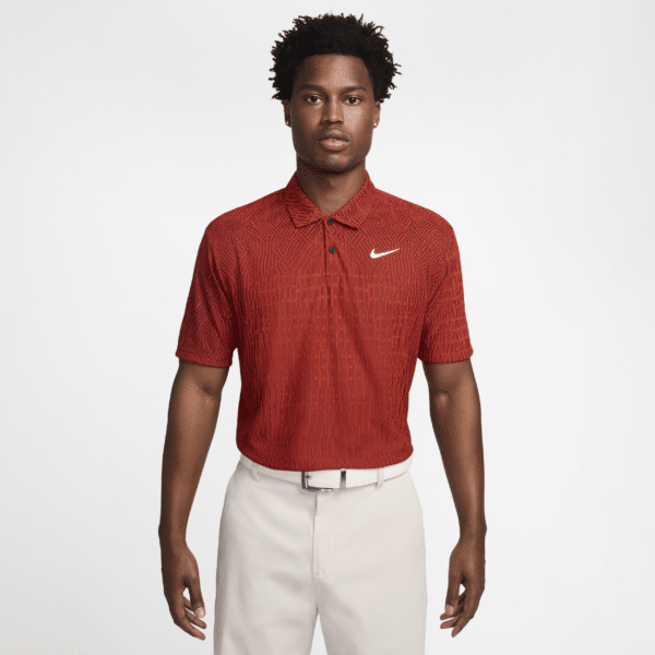 Nike Tour Dri-FIT ADV-golfpolo til mænd - rød