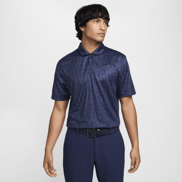 Nike Victory+-golfpolo til mænd - blå