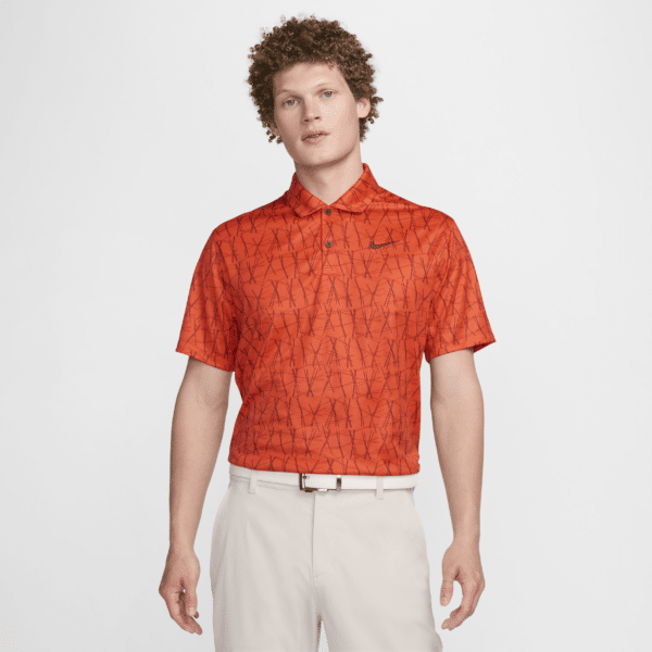 Nike Victory+-golfpolo til mænd - rød