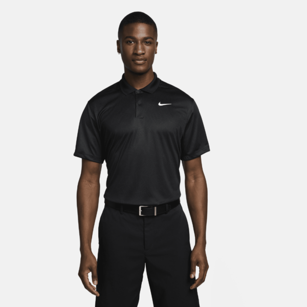 Nike Victory+ Dri-FIT-golfpolo til mænd - sort