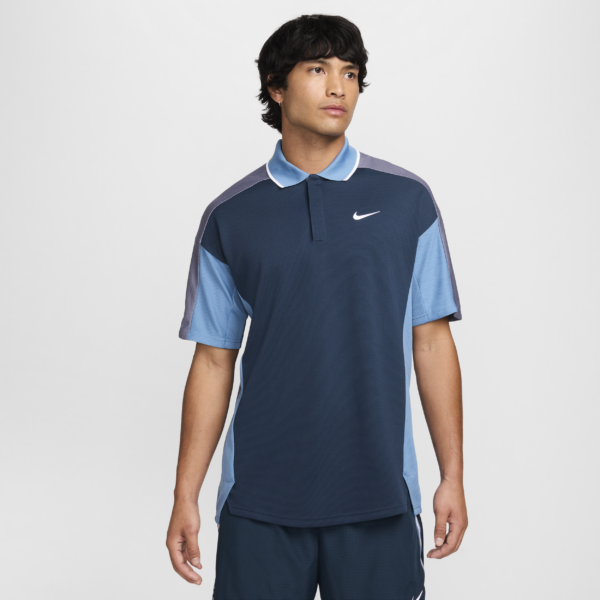 Nike Golf Club Dri-FIT-golfpolo til mænd - blå