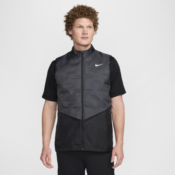 Nike Therma-FIT ADV Repel-golfvest til mænd - sort