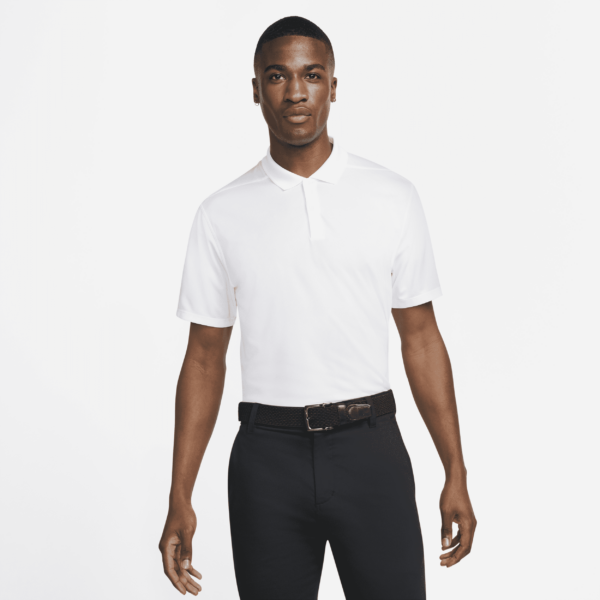 Nike Dri-FIT Victory-golfpolo til mænd - hvid