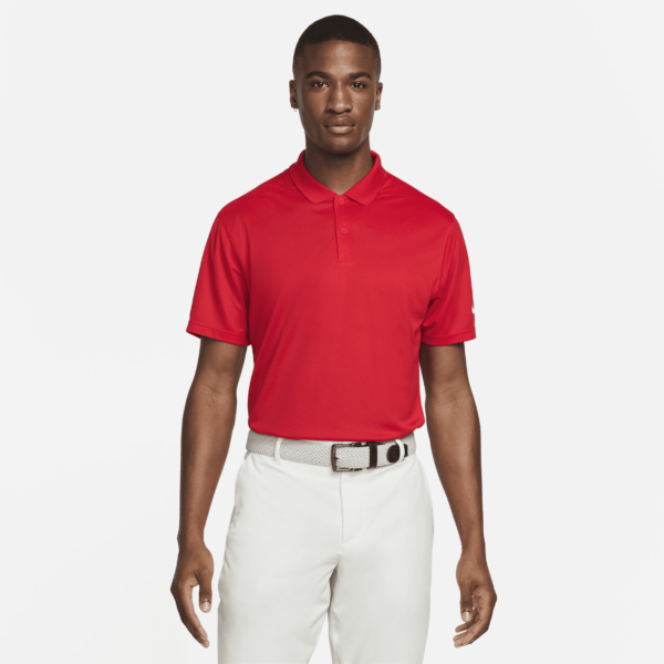 Nike Dri-FIT Victory-golfpolo til mænd - rød