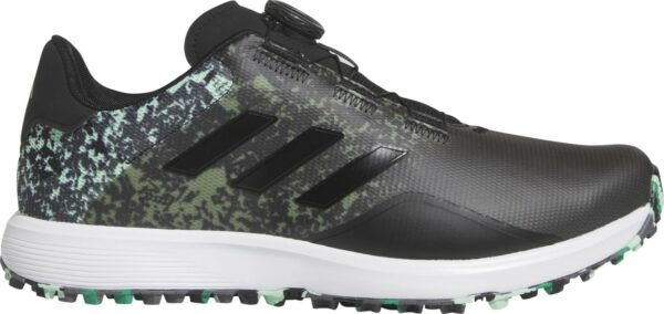 Adidas S2G SL (2023) BOA Vandtætte Herre Golfsko Uden Spikes - Cblack/Cblack/Pulmin - Str. 45 1/3 Normal