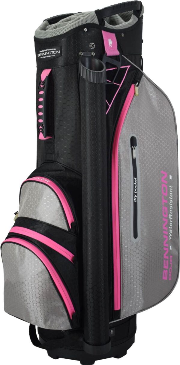 Bennington Dojo Vandafvisende Dame Vognbag - Black/Grey/Pink