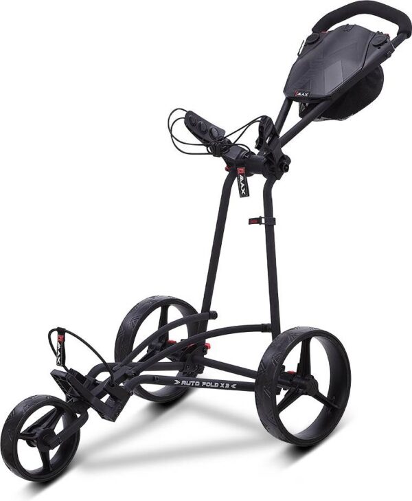 Big Max Autofold X2 Golfvogn - Phantom Black