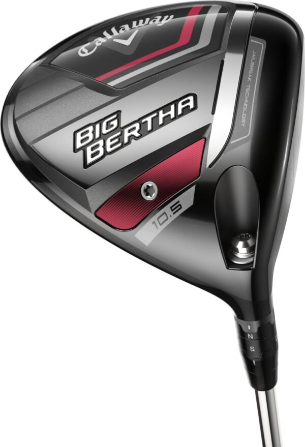 Callaway Big Bertha (2023) Herre Driver - Sort - Højre - 10.5° - Callaway RCH 45 Senior Grafit