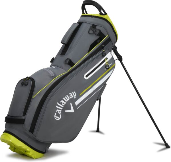 Callaway Chev Herre Bærebag - Charcoal/Flo Yellow