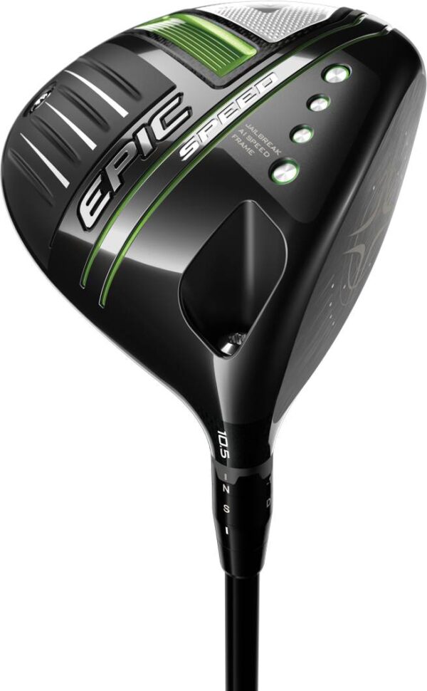 Callaway Epic Speed Herre Driver - Sort - Venstre - 10.5° - True Temper Project X - HZRDUS Smoke IM10 60 Stiff 6.0 Grafit