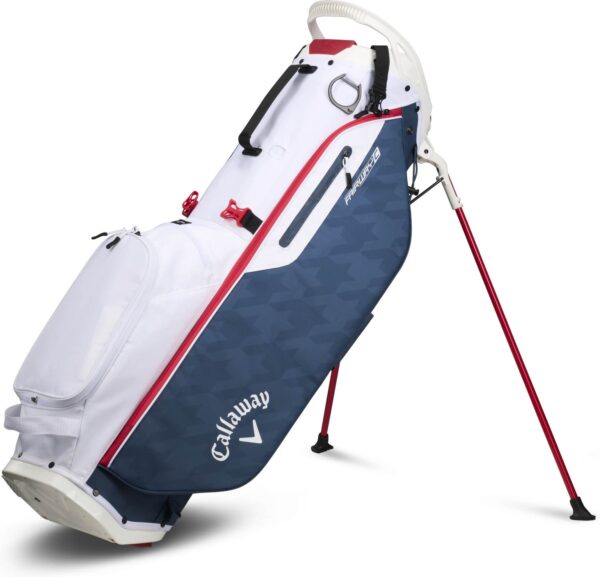 Callaway Fairway C (2024) Herre Bærebag - White/Navy Houndstooth/Red