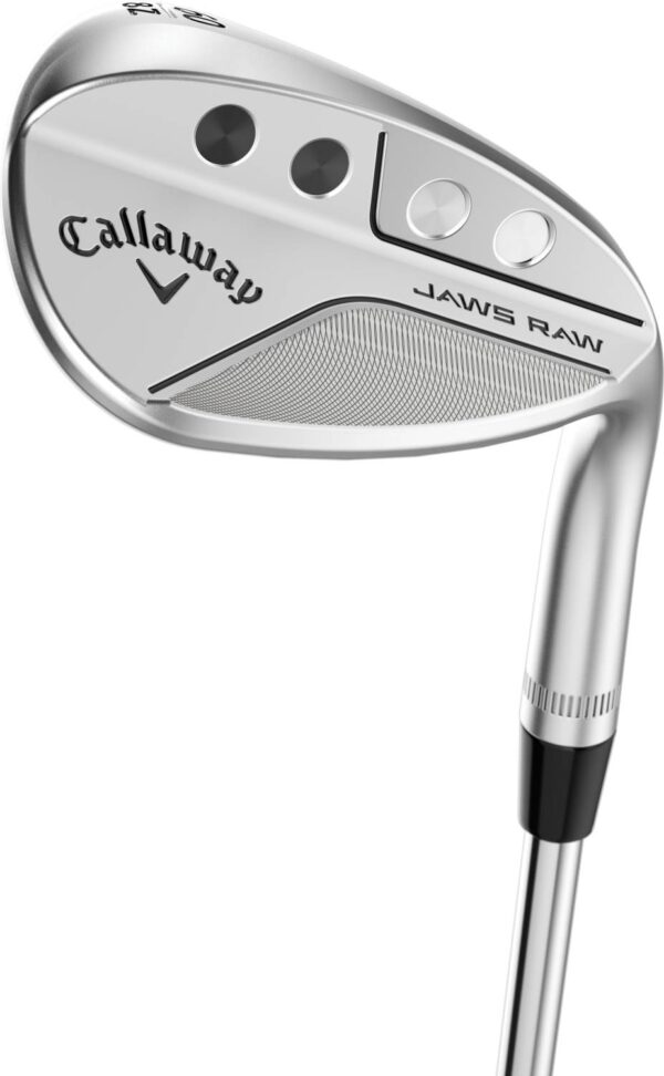 Callaway Jaws Raw Herre Gap Wedge - Chrome - Højre - 50.0° / 12° / W - True Temper Dynamic Golf Spinner 115 Stiff S200 Stål