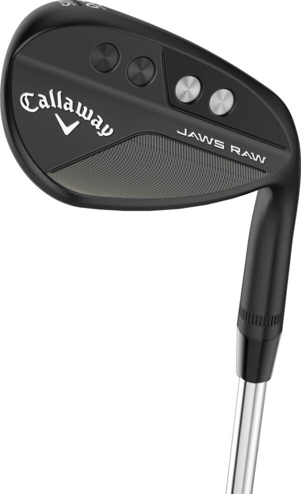 Callaway Jaws Raw Herre Lob Wedge - Black Plasma - Højre - 60.0° / 08° / Z - True Temper Dynamic Golf Spinner 115 Stiff S200 Stål