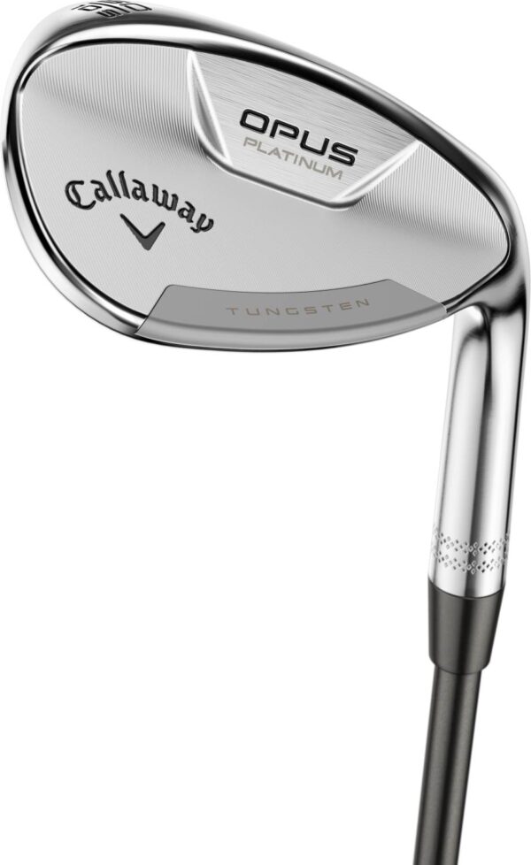 Callaway Opus Platinum Lob Wedge - Chrome - Højre - 60.0° / 10° / S - True Temper Dynamic Gold Mid Gunmetal 115 Wedge Stål