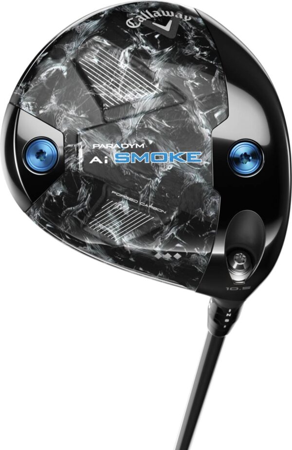 Callaway Paradym Ai Smoke Triple Diamond Herre Driver - Sort - Venstre - 10.5° - True Temper Project X Denali Black 60 Stiff 6.0 Grafit