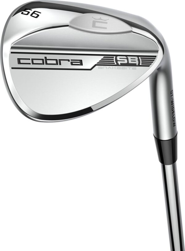 Cobra Snakebite Widelow Herre Lob Wedge - Chrome - Højre - 58.0° / 06° / Widelow - KBS HI Rev 2.0 Stiff Stål