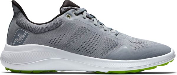 Footjoy Flex (2022) Herre Golfsko Uden Spikes - Athletic Grey/White - Str. 42 1/2 Normal