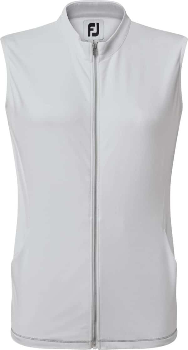 Footjoy Full-Zip Solid Dame Vest - White - Str. L