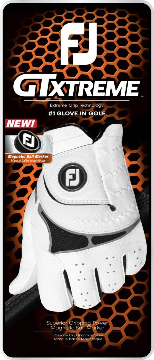 Footjoy Gtxtreme (2023) Syntetisk Herre Golfhandske - Black - Højre - Str. M / L