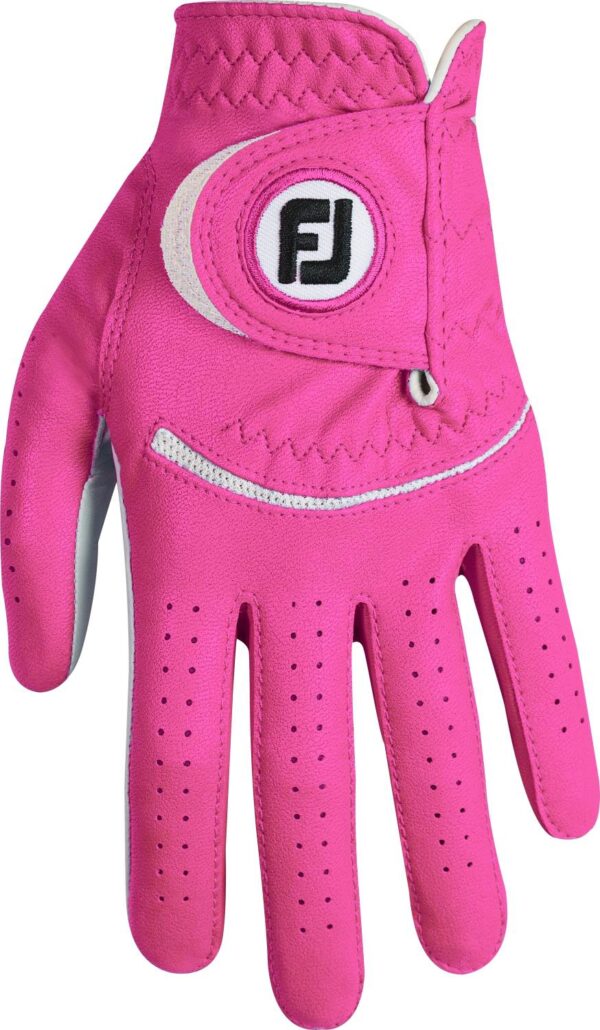 Footjoy Spectrum Læder Dame Golfhandske - Dark Fuchsia - Venstre - Str. L