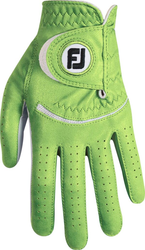 Footjoy Spectrum Læder Dame Golfhandske - Lime - Venstre - Str. S