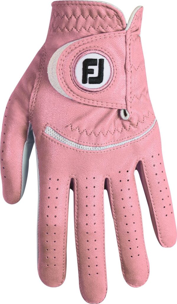 Footjoy Spectrum Læder Dame Golfhandske - Pink - Venstre - Str. S