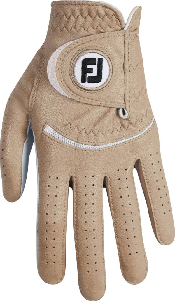 Footjoy Spectrum Læder Dame Golfhandske - Taupe - Venstre - Str. L