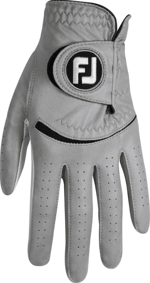 Footjoy Spectrum Læder Herre Golfhandske - Grey - Venstre - Str. M / L