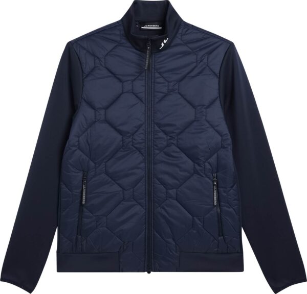 J. Lindeberg Quilt Hybrid Herre Jakke - Navy - Str. XXL