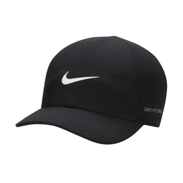 Nike Dri-FIT ADV Club-ustruktureret tenniskasket - sort