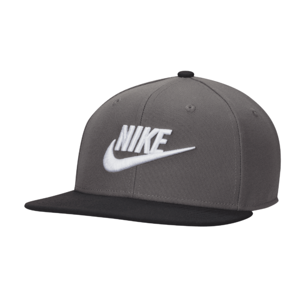 Nike Dri-FIT Pro-struktureret Futura-kasket - grå