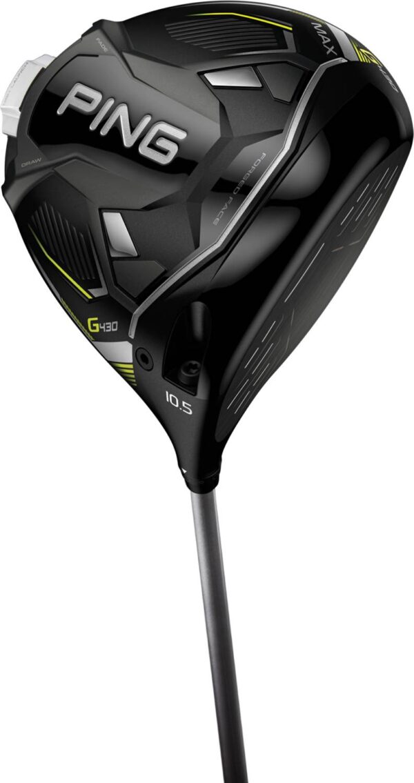 Ping G430 Max HL Herre Driver - Sort - Højre - 10.5° - Ping Alta Quick 35 Soft Regular Grafit