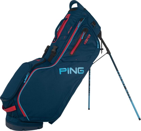 Ping Hoofer Bærebag - Navy/Bright Blue/Red