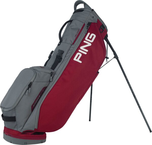 Ping Hoofer Lite Dame Bærebag - Cardinal/Dark Grey/Black