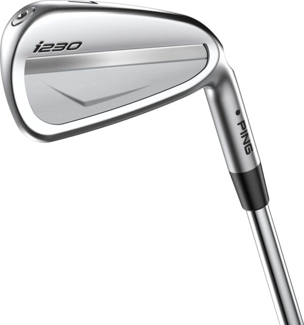 Ping I230 Herre Jernsæt - Chrome - Højre - 4-9, PW - Ping AWT 2.0 Stiff Stål