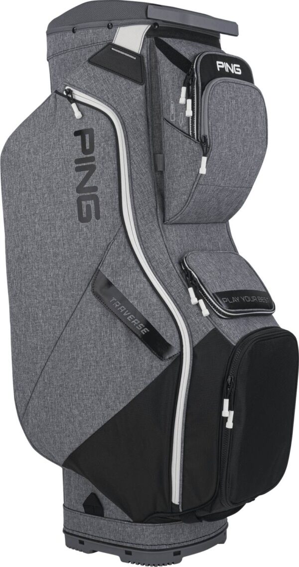 Ping Traverse Vognbag - Heather Grey/Black/White