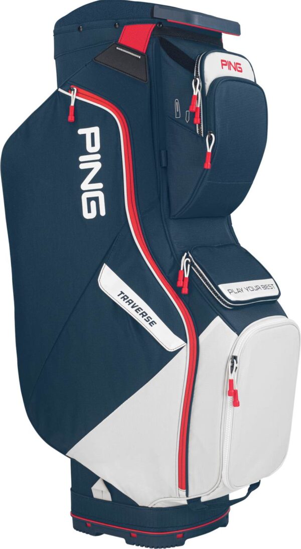 Ping Traverse Vognbag - Navy/White/Red