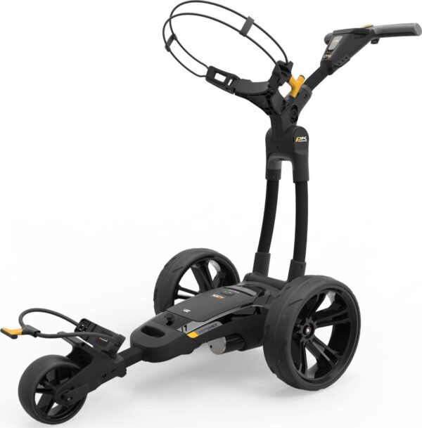 PowaKaddy CT6 Elektrisk golfvogn - Sort - 220Wh, 29.6V (18 Huller)