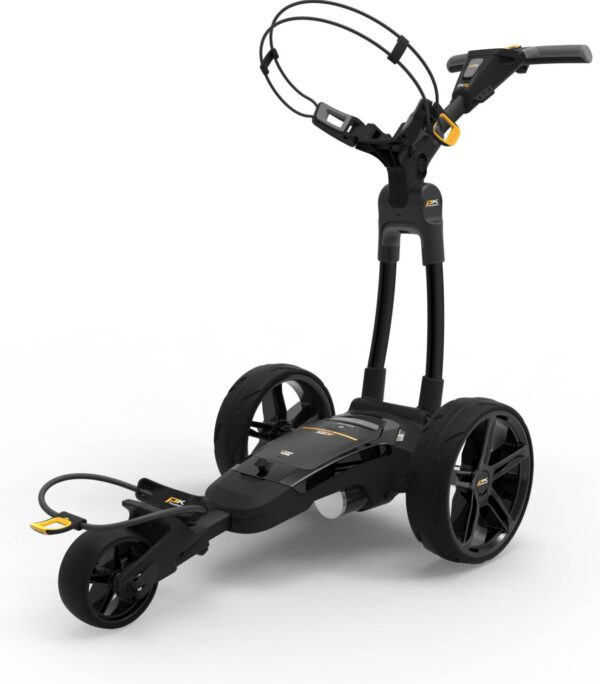 PowaKaddy FX3 EBS Elektrisk golfvogn - Sort - 220Wh, 29.6V (18 Huller)