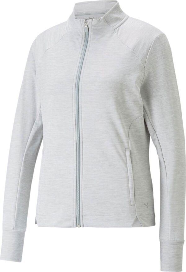 Puma Cloudspun Heather Full Zip Dame Jakke - High Rise Heather - Str. L