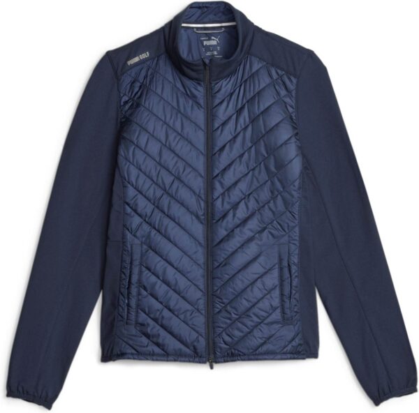 Puma Frost Quilted Dame Jakke - Navy Blazer - Str. L