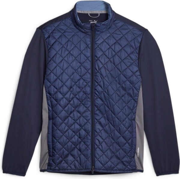 Puma Frost Quilted Herre Jakke - Navy Blazer/Slate Sky - Str. XXXL