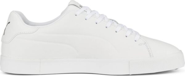 Puma Fusion Classic Vandtætte Herre Golfsko Uden Spikes - Puma White/Puma White - Str. 44 1/2 Normal