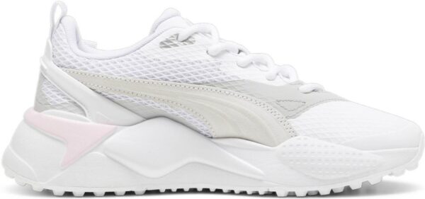 Puma Gs-X Efekt Vandtætte Dame Golfsko Uden Spikes - Puma White/Puma White/Pale Pink - Str. 36 Normal