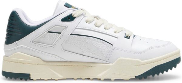 Puma Slipstream G Vandtætte Golfsko Uden Spikes - Puma White/Varsity Green - Str. 44 1/2 Normal