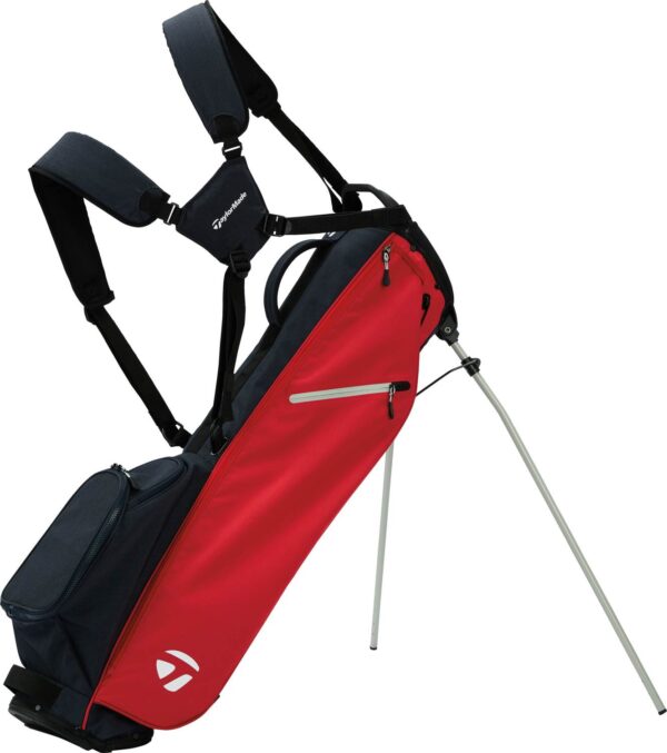 Taylormade FlexTech Carry Bærebag - Dark Navy/Red