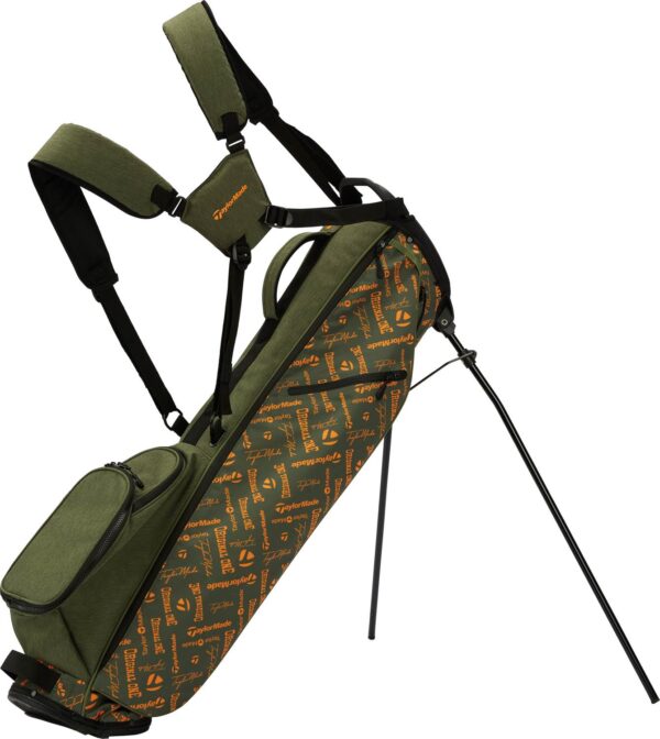 Taylormade FlexTech Carry Bærebag - Sage/Orange Print