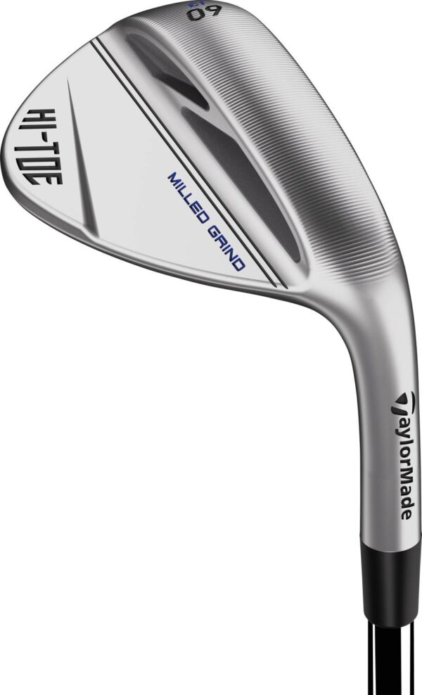 Taylormade HI-Toe 3 Herre Lob Wedge - Chrome - Højre - 58.0° / 10° / SB - KBS HI Rev 2.0 Regular Stål